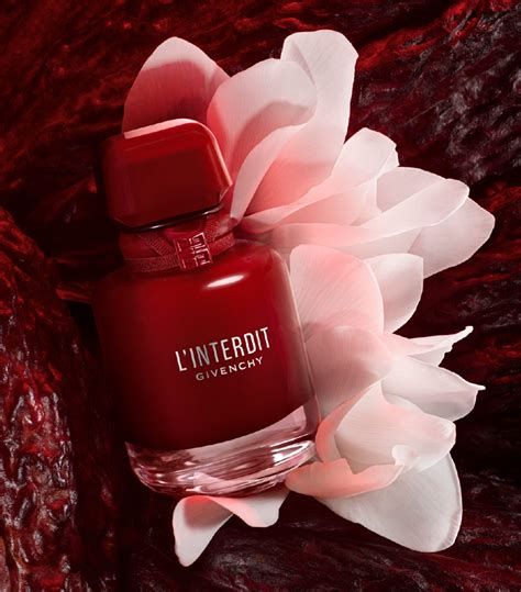 l'interdit givenchy femme|Givenchy l'interdit rouge ultime.